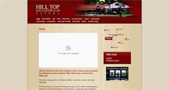 Desktop Screenshot of hilltopgolfclub.com.au
