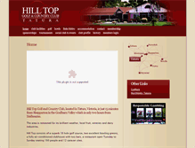 Tablet Screenshot of hilltopgolfclub.com.au